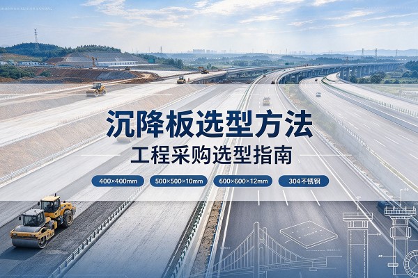 五指山沉降板选择方法
