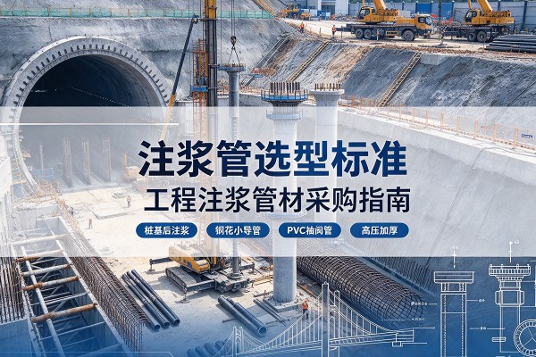 五指山注浆管选型标准