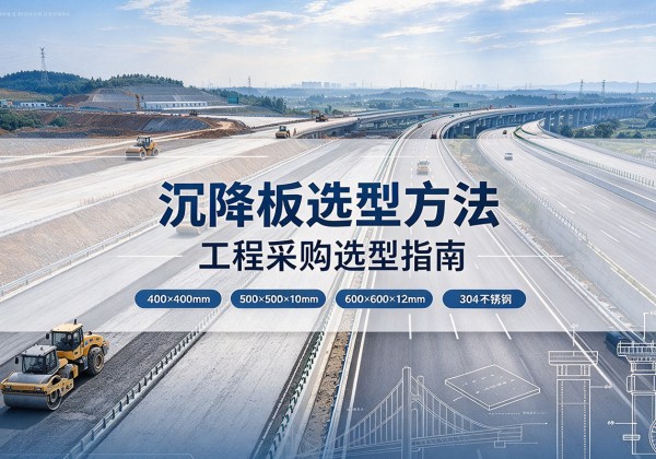 五指山沉降板选择方法